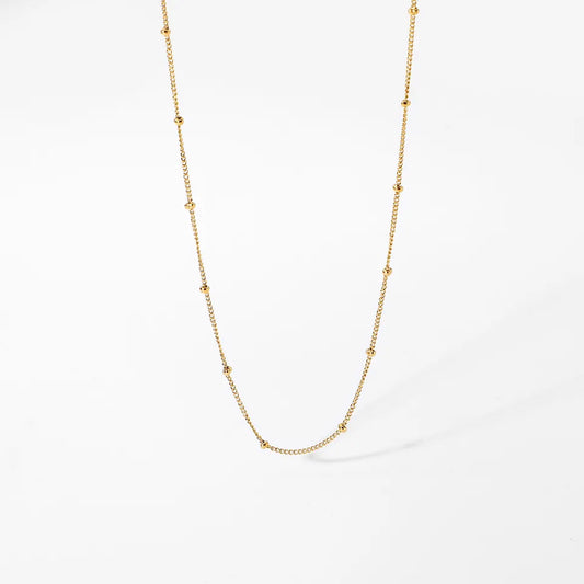 Sunrise Interval Bead Choker
